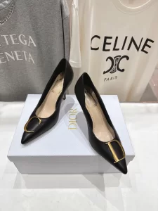 Dior Black Leather Pumps 85MM