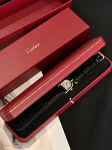 Cartier Calandre Wristwatch Black
