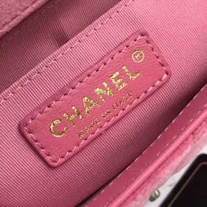 Luxury Womens Handbags Chanel Mini Velvet Flap Bag 20x13x7CM A118PP750 AA138862