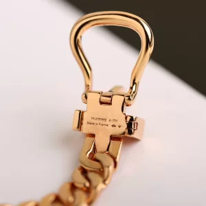 Luxury Womens Jewelry Hermes Boucle Sellier Gold Bracelet A205PP300 AA146197