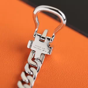 Luxury Womens Jewelry Hermes Boucle Sellier Silver Bracelet A205PP300 AA146199