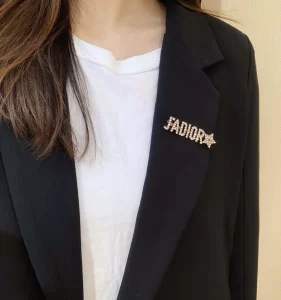 Luxury Womens Jewelry Dior Crystals Jadior Brooch A205PP150 AA146874