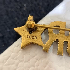 Luxury Womens Jewelry Dior Crystals Jadior Brooch A205PP150 AA146874