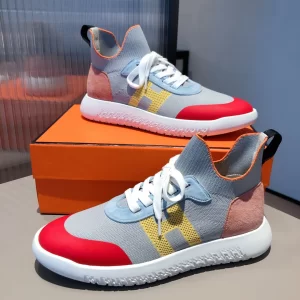 Hermes 2020 21FW Crew High Top Sneakers 