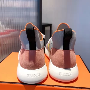 Luxury Womens Shoes Hermes 2020 21FW Crew High Top Sneaker 35 To 41 A151PP430 AA147496