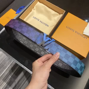 Louis Vuitton Spray LV Damier Reversible Belt 40MM 