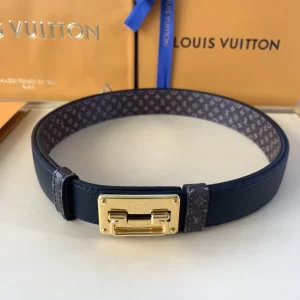 Louis Vuitton Handle Me Monogram Canvas Belt 25MM 