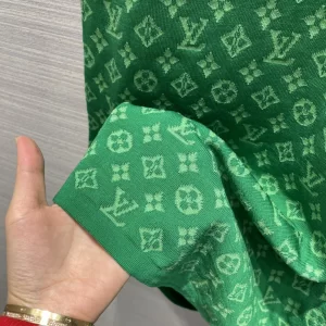 Luxury Womens Clothing Louis Vuitton Monogram Vest Dress Green SML A154PP480 AA148871