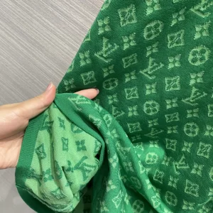 Luxury Womens Clothing Louis Vuitton Monogram Vest Dress Green SML A154PP480 AA148871