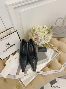 Luxury Womens Shoes Chanel CC Logo Pumps Black 70MM 35 To 40 A151PP430 AA148779