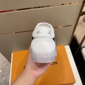 Luxury Mens Shoes Louis Vuitton LV Ollie Sneakers in White 38 To 44 A136PP470 AA149267