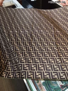 Fendi FF Jacquard Silk Scarf Green 