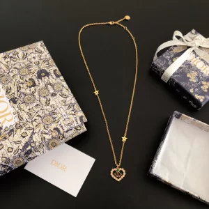 Luxury Womens Jewelry Dior in Heart Lights Necklaces A39PP158 AA150908