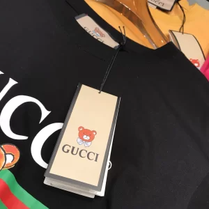 Luxury Womens Clothing Gucci x Kai Black Cotton T Shirt SML A29PP280 AA151407