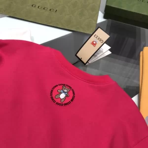 Luxury Womens Clothing Gucci x Kai Rose Cotton SweatShirt SML A29PP480 AA151410