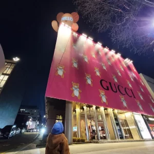 Luxury Womens Clothing Gucci x Kai Rose Cotton SweatShirt SML A29PP480 AA151410