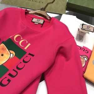 Luxury Womens Clothing Gucci x Kai Rose Cotton SweatShirt SML A29PP480 AA151411