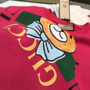 Luxury Womens Clothing Gucci x Kai Rose Cotton SweatShirt SML A29PP480 AA151411