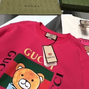 Luxury Womens Clothing Gucci x Kai Rose Cotton SweatShirt SML A29PP480 AA151411