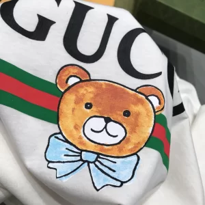 Luxury Womens Clothing Gucci x Kai White Cotton T Shirt SML A29PP280 AA151406