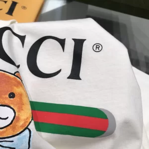 Luxury Womens Clothing Gucci x Kai White Cotton T Shirt SML A29PP280 AA151406