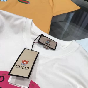 Luxury Womens Clothing Gucci x Kai White Cotton T Shirt SML A29PP280 AA151409