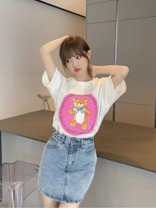 Luxury Womens Clothing Gucci x Kai White Cotton T Shirt SML A29PP280 AA151409