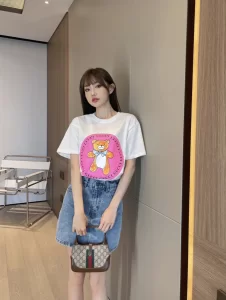 Luxury Womens Clothing Gucci x Kai White Cotton T Shirt SML A29PP280 AA151409