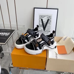 Luxury Womens Shoes Louis Vuitton LV Archlight Flat Sandal 35 To 40 A151PP480 AA151818