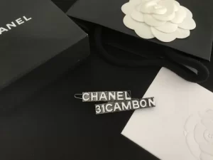 Luxury Womens Jewelry Chanel 31 Cambon Hair Accessory A39PP120 AA152035