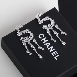 Chanel Crystals NO5 Earrings 