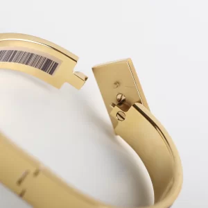 Luxury Womens Jewelry Hermes Clic Anneau Bracelet in Black A205PP220 AA154475