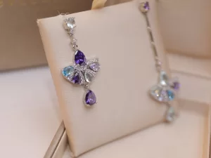 Luxury Womens Jewelry Bvlgari Diamonds Diva Earrings A152PP180 AA156328