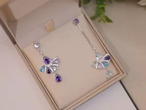 Luxury Womens Jewelry Bvlgari Diamonds Diva Earrings A152PP180 AA156328