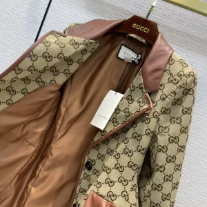 Luxury Womens Clothing Gucci Vintage GG Supreme Canvas Jacket SML A198PP880 AA156961