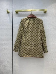 Luxury Womens Clothing Gucci Vintage GG Supreme Canvas Jacket SML A198PP880 AA156961