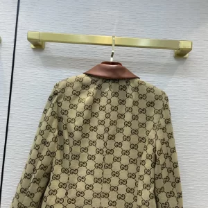 Luxury Womens Clothing Gucci Vintage GG Supreme Canvas Jacket SML A198PP880 AA156961