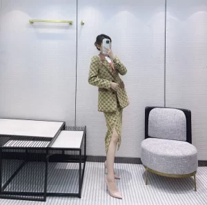 Luxury Womens Clothing Gucci Vintage GG Supreme Canvas Jacket SML A198PP880 AA156961