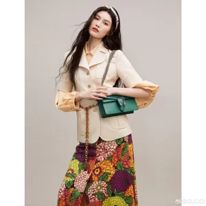 Luxury Womens Belts Gucci Gold Interlocking G Chain Belt A175PP240 AA158880