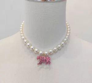 Dior Necklace Dior Pearls Necklace Animal 