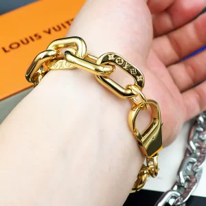 Luxury Womens Jewelry Louis Vuitton Bracelet LV Edge Gold Bracelet A152PP150 AA159695
