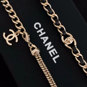 Luxury Womens Jewelry Chanel Necklace Chanel CC Chain Necklace A39PP165 AA159885