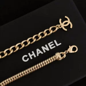 Luxury Womens Jewelry Chanel Necklace Chanel CC Chain Necklace A39PP165 AA159885