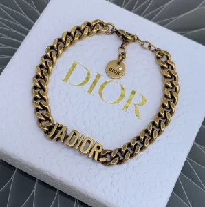 Dior Bracelet Dior Jadior Gold Chain Bracelet 