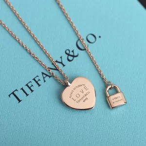 Luxury Womens Jewelry Tiffany Return To Love Heart Necklace A205PP180 AA161479
