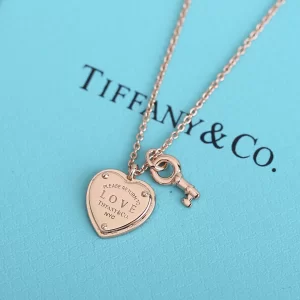 Luxury Womens Jewelry Tiffany Return To Love Heart Necklace A205PP180 AA161479