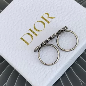 Luxury Womens Jewelry Dior Ring Dior Crystals Jadior Double Ring A205PP150 AA163362