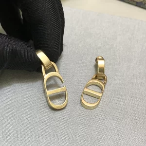 Dior Earrings Dior Petit CD Gold Earrings 