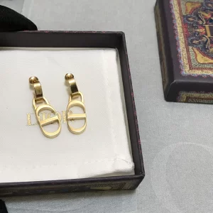 Luxury Womens Jewelry Dior Earring Dior Petit CD Gold Earrings A152PP100 AA164878