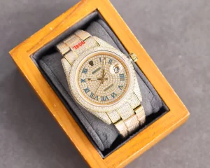 Luxury Mens Watches Rolex Vip Datejust Gold Diamonds Watch 40MM A213PP3680 AA167077